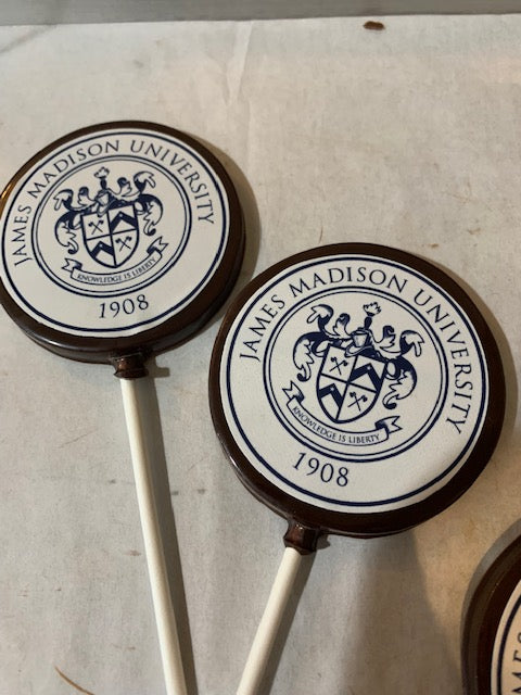 Custom Rice Paper image on a Lollipop (or circle)
