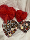 1 Pound Heart Shaped box - assorted truffles