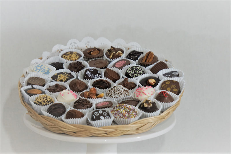10 Inch Wicker Truffle Tray