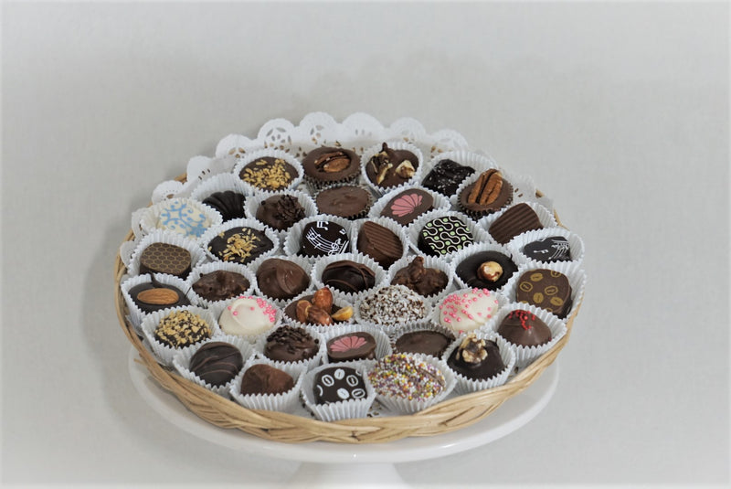 10 Inch Wicker Truffle Tray