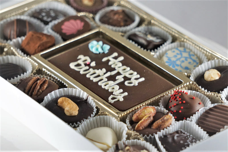 20 Piece Box with Message Bar