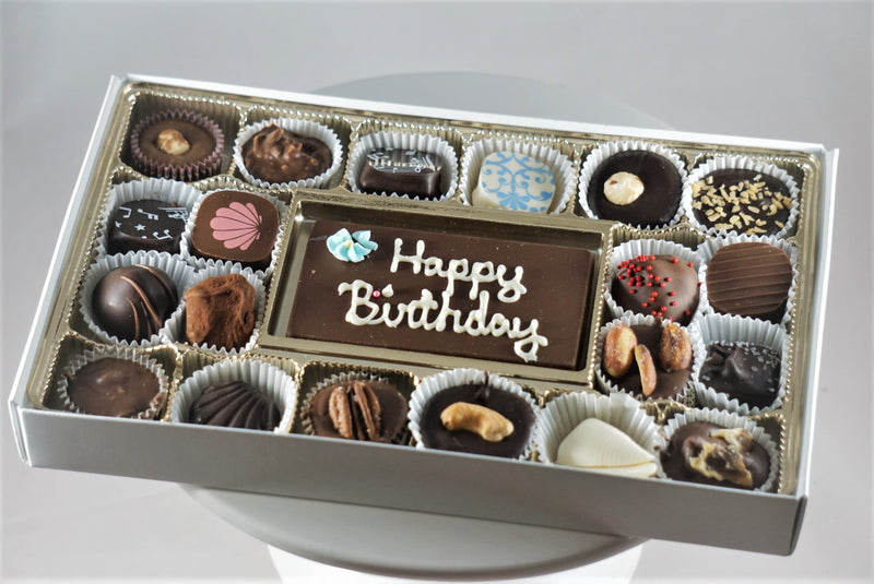 20 Piece Box with Message Bar