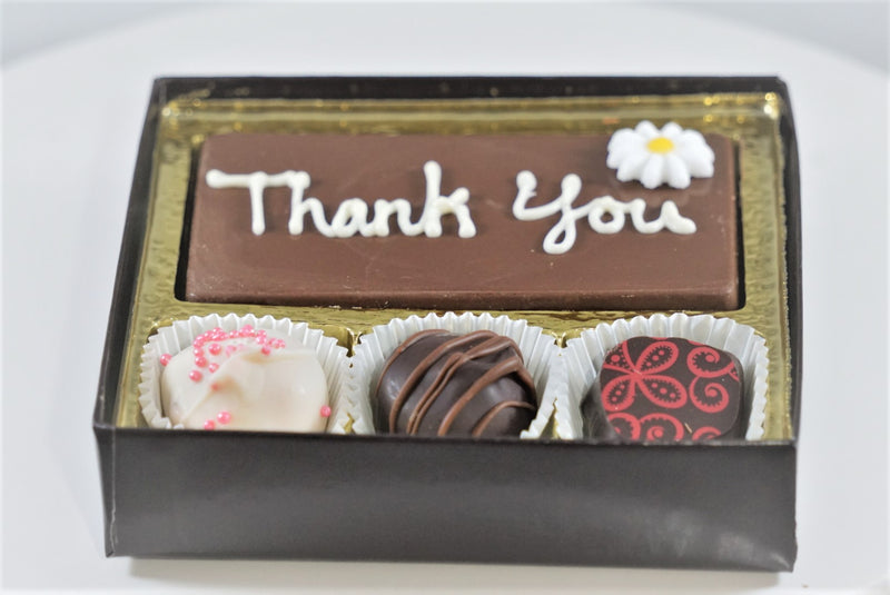 3 Piece Box with Message Bar