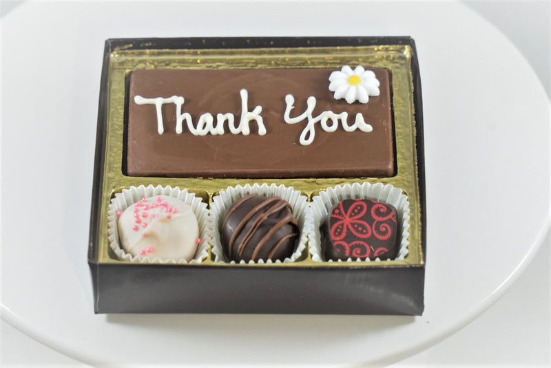 3 Piece Box with Message Bar