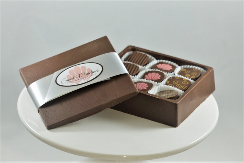 9 Piece Edible Chocolate Box