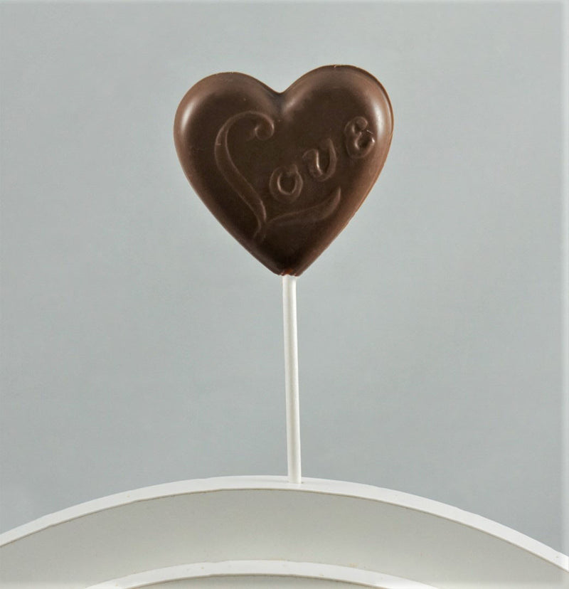 Small 'Love' Valentine's Lollipop