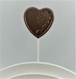 Small Floral Valentine's Lollipop