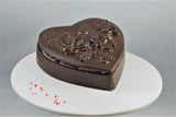 Medium Chocolate Rose-Top Truffle Box