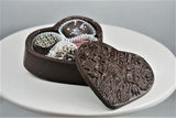 Small Chocolate Floral-Top Truffle Box
