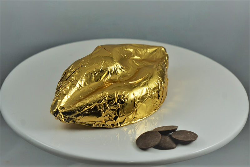 Foil-Wrapped Chocolate Lips