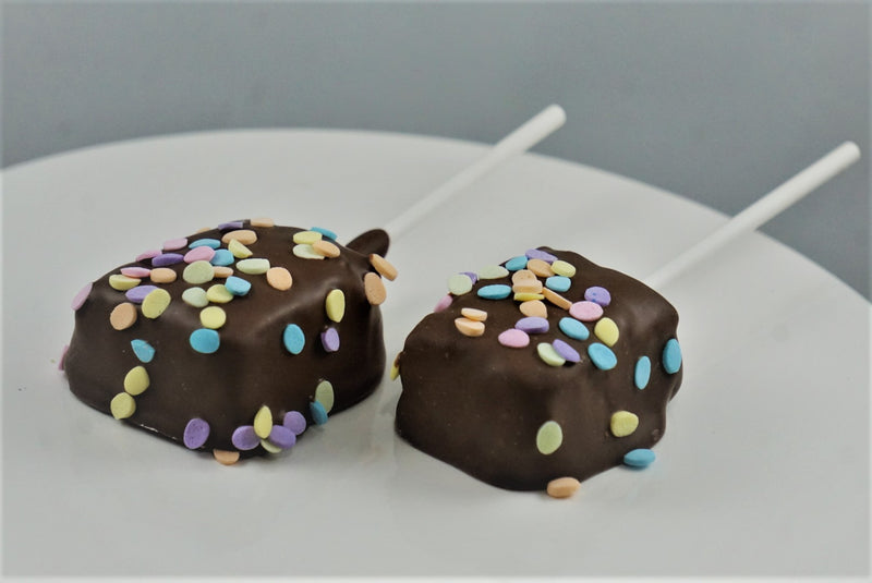 Easter Rice Krispies on a Stick