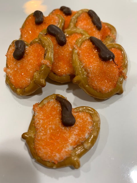 Pumpkin Pretzel Bites