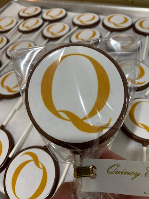 Custom Rice Paper image on a Lollipop (or circle)