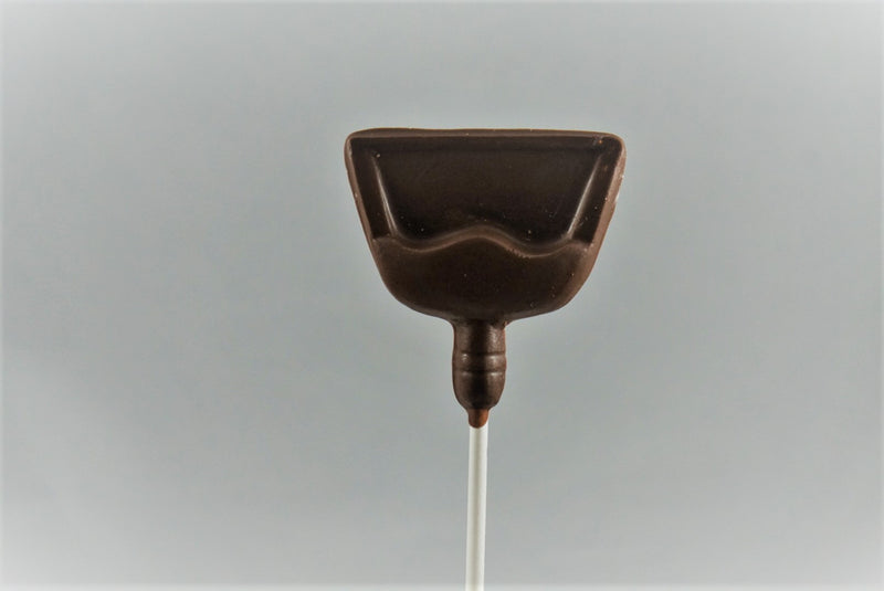 Chocolate Dust Pan Lollipop