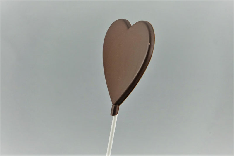 Flat Heart Lollipop
