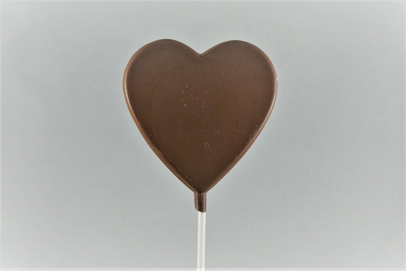 Flat Heart Lollipop