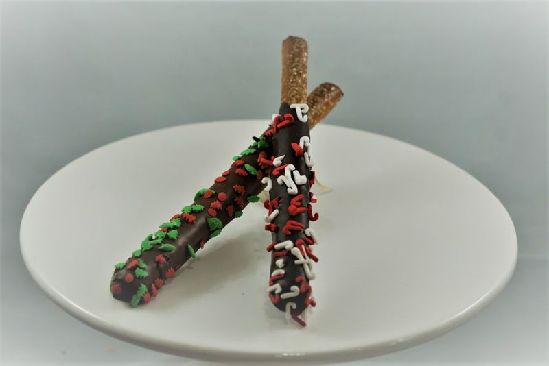 Holiday Pretzel Rod Nutcracker Box
