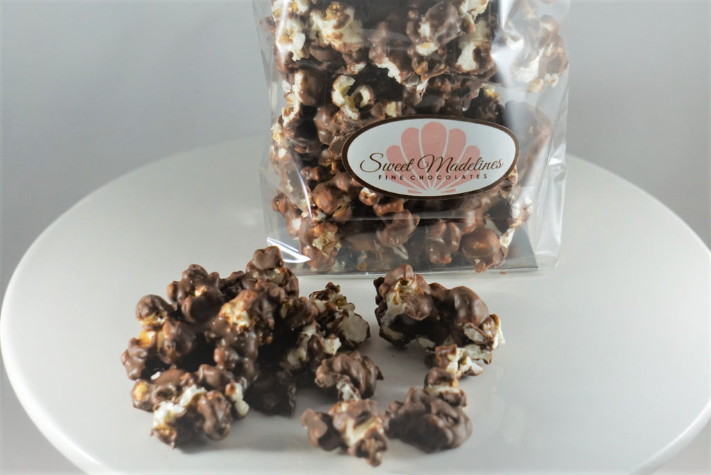 Chocolate Drizzled Kettle Corn