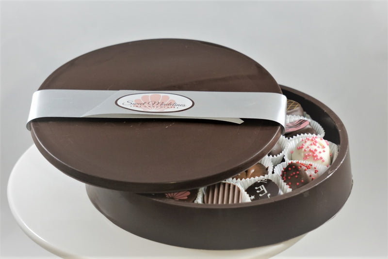 Large Circle Edible Box