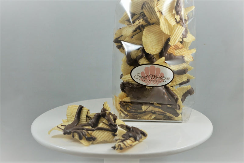 Chocolate Drizzled Potato Chips