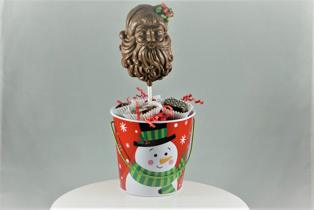Santa Bucket with Truffles