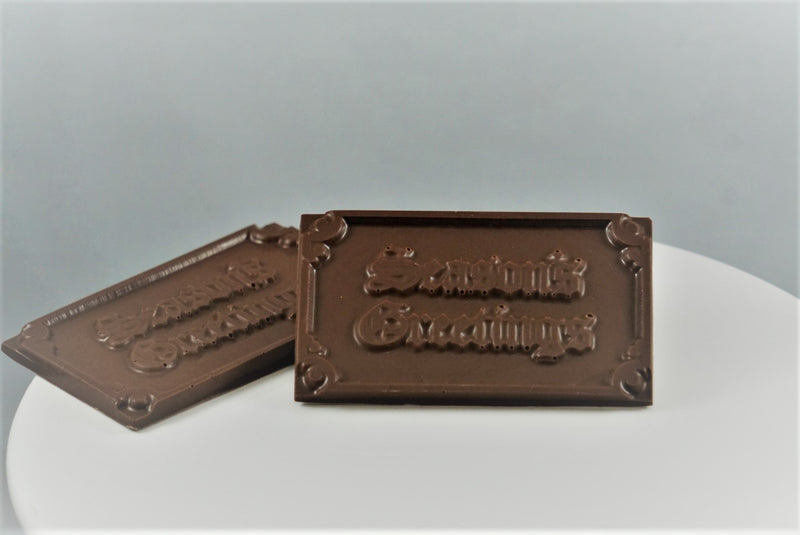 Seasons Greetings Chocolate Message Bar