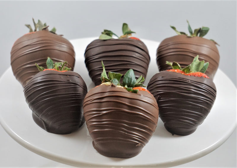 Chocolate Dipped Strawberries - 6 Count