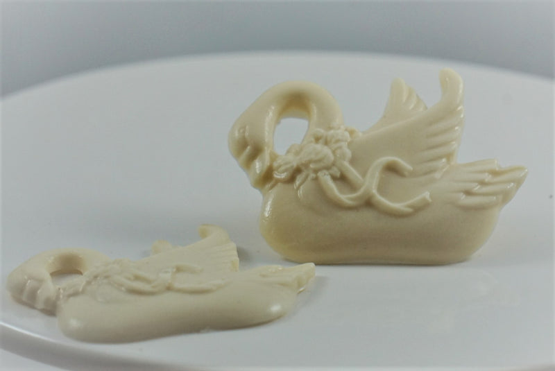Chocolate Wedding Swan