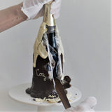 Chocolate Dipped Wine Bottle