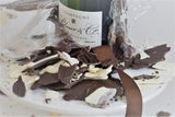 Chocolate Dipped Wine Bottle